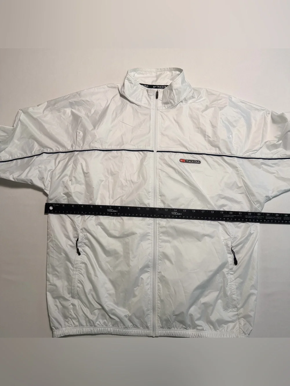 Nike Storm-Fit Track Club Jacket Men M Woven Windbreaker Retro Logo Full Zip